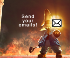 send your emails