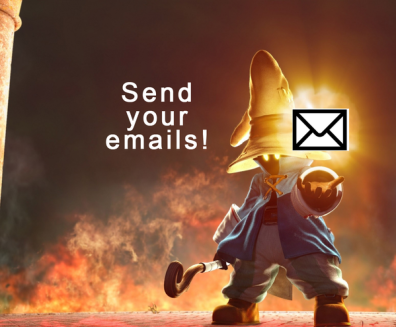 send your emails